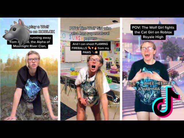 audra.johnson wolf tiktok compilation #3