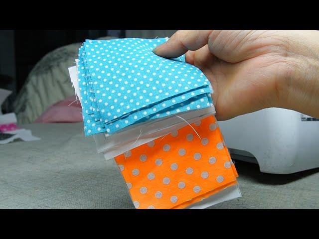 2 quilting ideas from scrap fabric | sewing tips and tricks for beginners