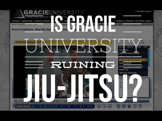 Is Gracie University Ruining Jiu-Jitsu?