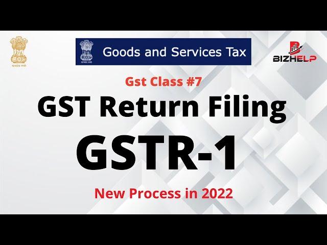 Gst return filing  |  gstr 1 return filing new update | How to file Gstr 1 | #gst Class