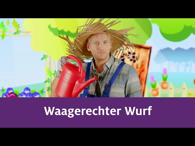 Waagerechter Wurf