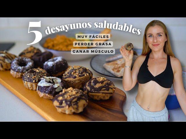 5 Desayunos Altos en Proteína  Mis Recetas Favoritas Para Perder Grasa y Ganar Músculo