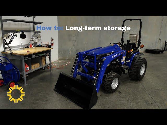 How to: Prep your tractor for long-term storage