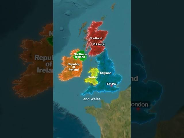 The Difference between Great Britain  the UK and England