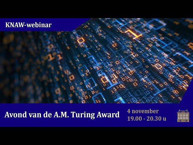 KNAW-webinar: Avond van de A.M. Turing Award