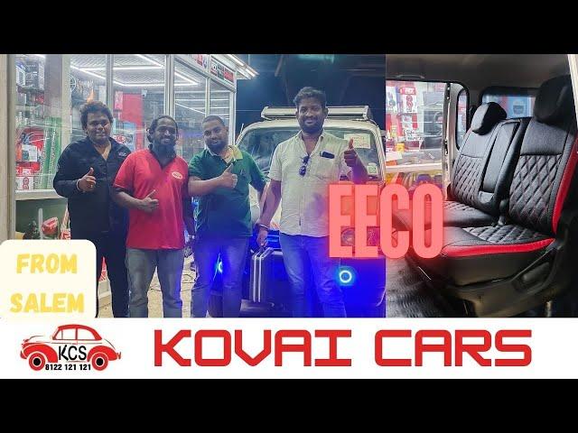 EECO FROM SALEM | MOVABLE SEATS WITH AUDIO SYSTEM | FULL WORK DONE #kcs #kovaicars #eeco