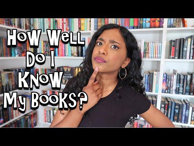 HOW WELL DO I KNOW MY BOOKS? CHALLENGE