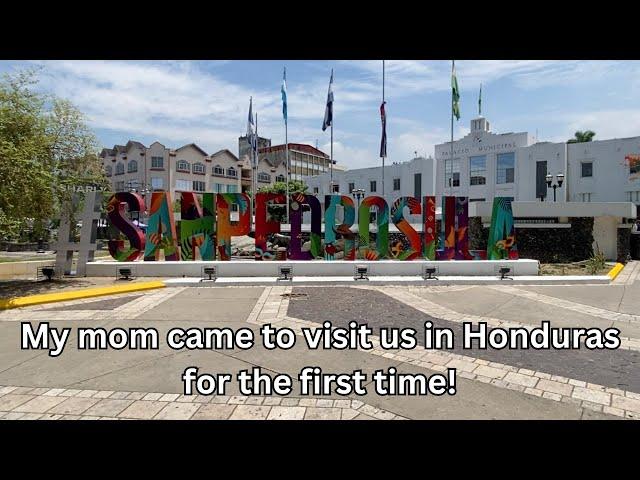 My mom visits San Pedro Sula for the first time!  VLOG   Black Expats Abroad