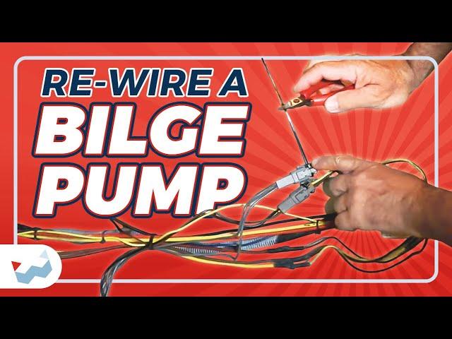 How-to Clean Up Wiring on a Bilge Pump with Pete Mercier