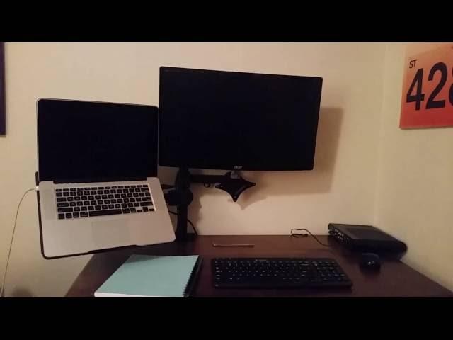 Mount It! MI 3352LTMN Monitor and Laptop Desk Mount Review