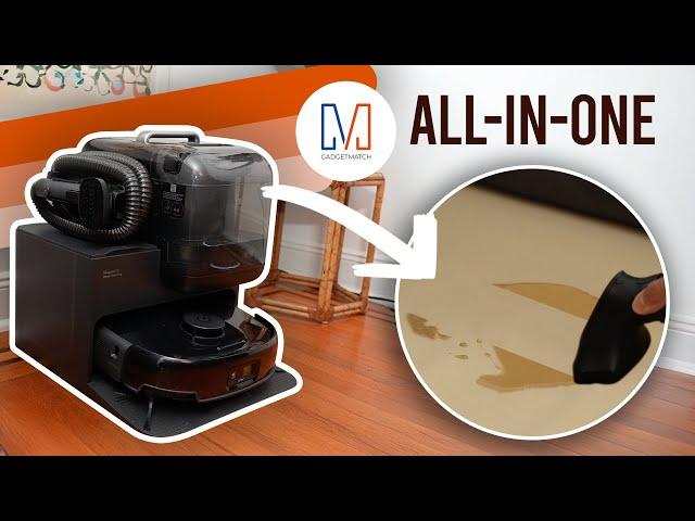 eufy E28: One Device, Double the Clean (Robot Vacuum with Portable Deep Cleaner)