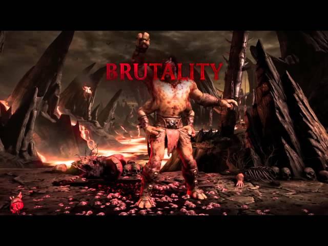 Mortal Kombat X 2° Brutality com Goro