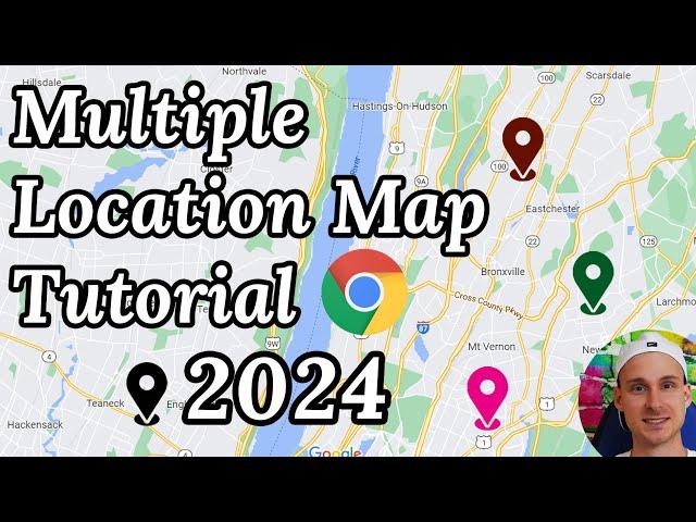 Create A Multiple Locations Map on Google (Full 2024 Tutorial)!