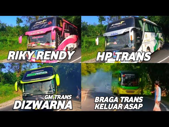 BUS TELOLET GM TRANS DIZWARNA, RIKY RENDY, HP TRANS, ACT GAZENDRA, BRAGA TRANS KELUAR ASAP