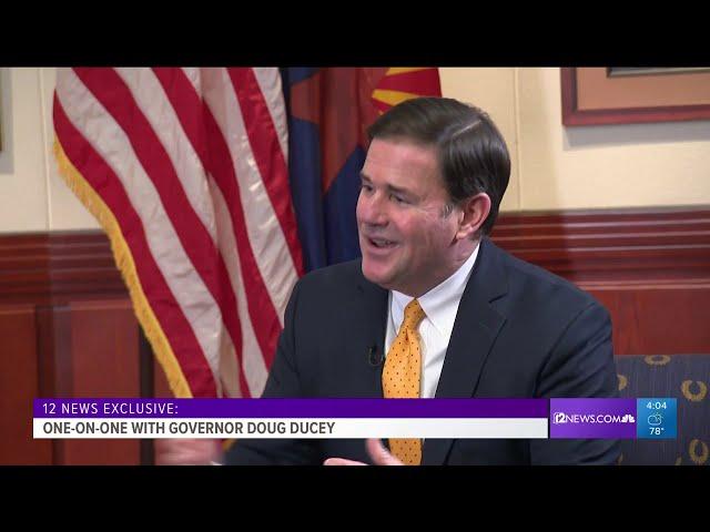 12 News: One-On-One With Governor Doug Ducey