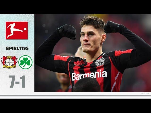 Bayer 04 Leverkusen vs SpVgg Greuther Furth | 7-1