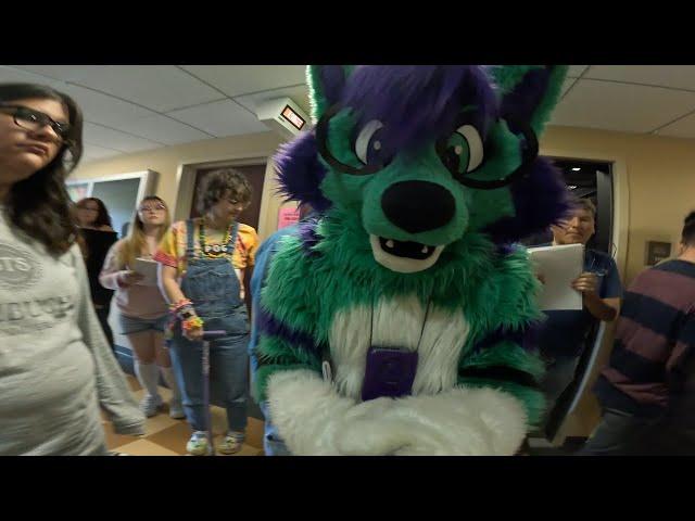 I went to school in fursuit!