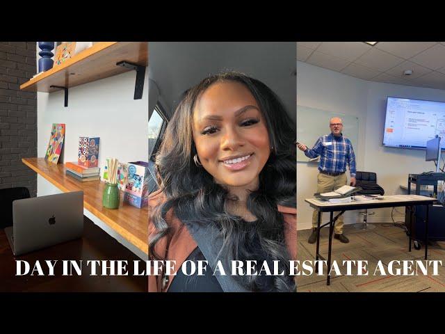 DAY IN THE LIFE OF A REAL ESTATE AGENT (live cold calling, new agent training + learning lessons!)