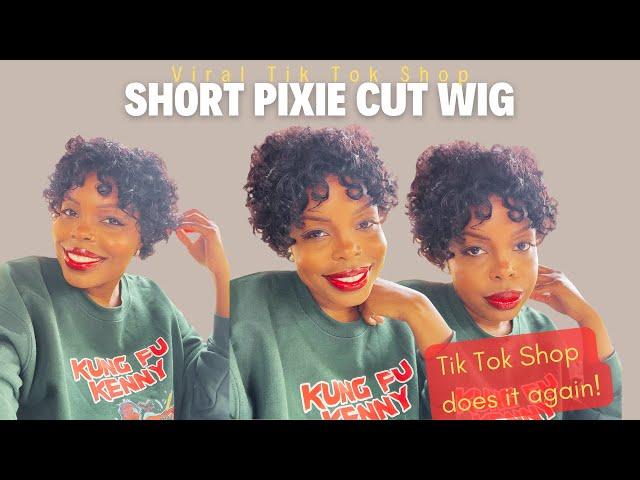 Transform Your Look: Short Pixie Cut Wig from Tik Tok Shop