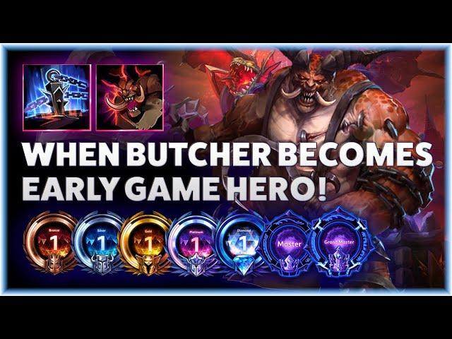 Butcher Lamb - WHEN BUTCHER BECOMES EARLY GAME HERO! - B2GM Season 1 2024