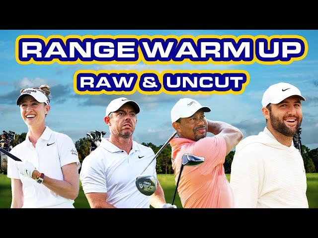 Team TaylorMade's Full, Uncut Warm Up Session | TaylorMade Golf