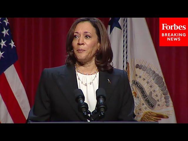 JUST IN: VP Kamala Harris Delivers Remarks To Delta Sigma Theta Sorority National Convention