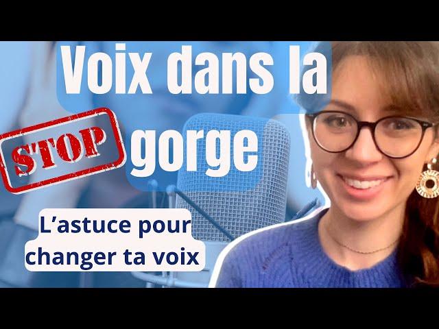 Comment arrêter de chanter avec la gorge ? L'astuce à appliquer dès maintenant et pour toujours !