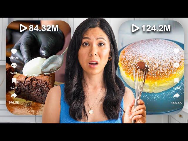 I Tested the MOST VIEWED TikTok DESSERT Recipes 