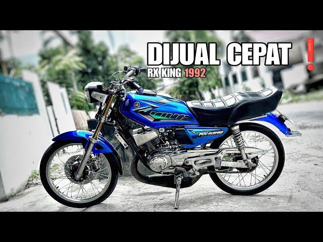 DIJUAL CEPAT B.U RX KING OLD 1992 PLAT HIDUP PAJAK MATI SERI MEDAN ASLI - KOKOINA GARAGE MEDAN 