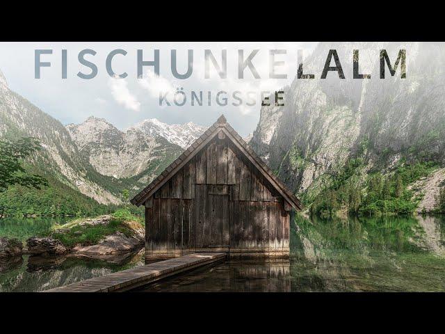 Berchtesgaden: Fischunkelalm und Röthbachfall am Königssee fotografieren