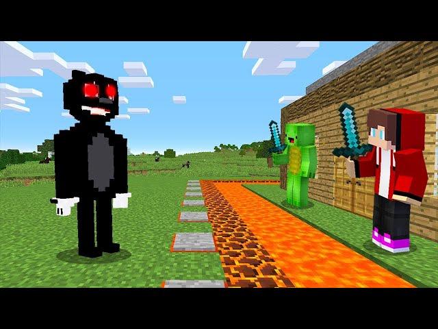 Cartoon Cat vs Security House - Minecraft