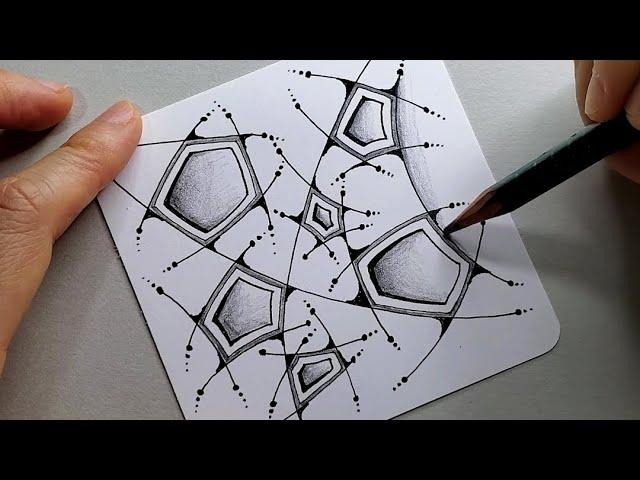 Drawing Zentangle – Lee-Bee