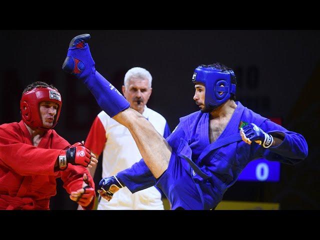 Combat SAMBO. DURYMANOV (RUS) vs DOVLETOV (TKM). World Championships 2019 in Korea. Final