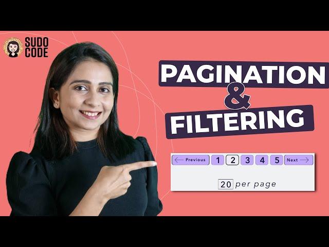 How to design API that display and filter through millions of products.REST API Filters & Pagination