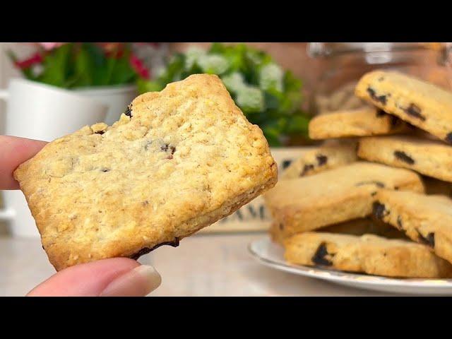 Delicious High Fiber Cookies: NO EGGS, NO ADDED SUGAR! Quick Breakfast