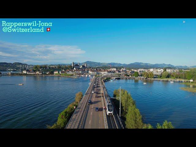 Rapperswil-Jona - Switzerland (4K drone footage)