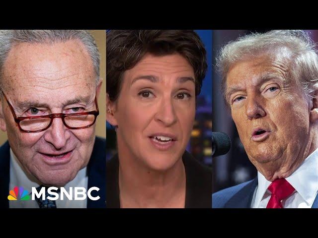 'Now might be the only chance': Maddow exhorts Senate Democrats to act on Trump nominees