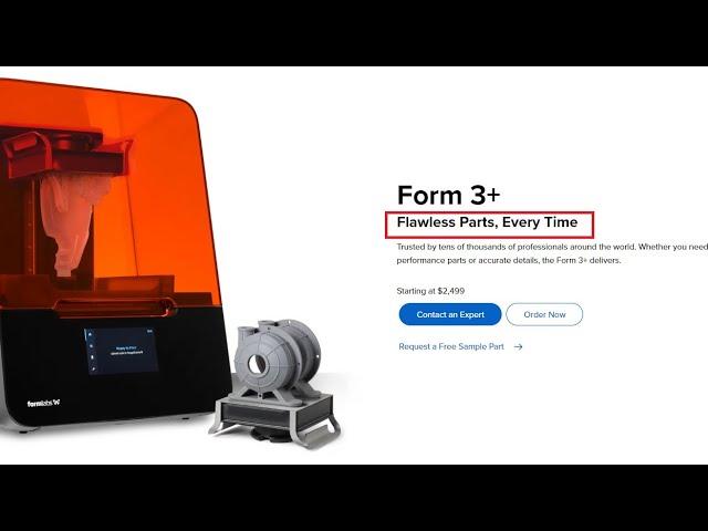 Formlabs Form 3+ Garbage do not buy