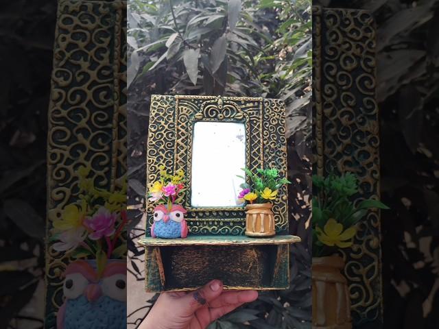 Diy mud mirror jharokha lippan art#art#artist#diy#shorts#short#viral#youtubeshorts#love#fun