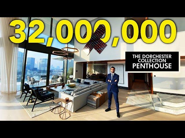 INSIDE A DUBAI BILLIONAIRE DUPLEX AT THE DORCHESTER COLLECTION | OMNIYAT | Property Vlog #39