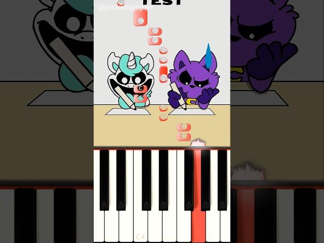 CatNap Failed The School Test @pinkorojapan [Piano Cover]