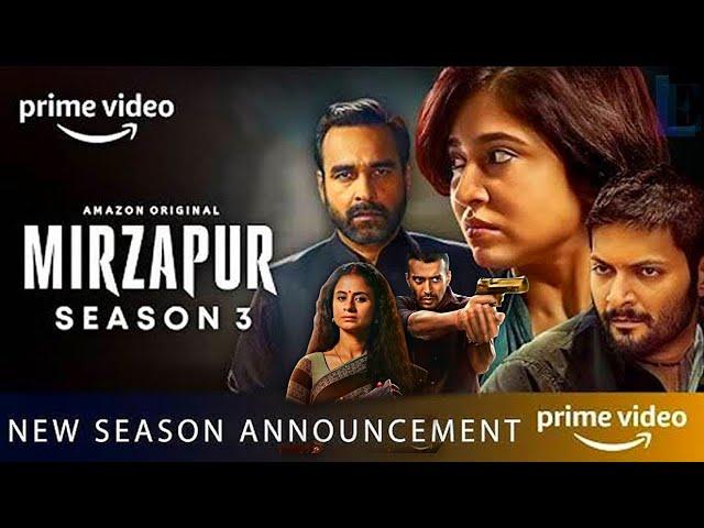 MIRZAPUR S3 - Official Trailer | Pankaj Tripathi, Ali Fazal, Divyenndu |Amazon Original |Ott Updates