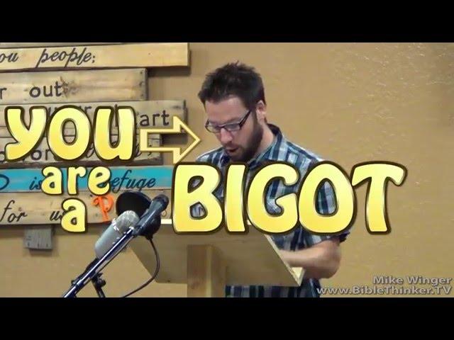 How to respond when you are called a bigot or homophobe