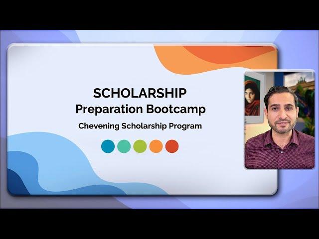 Chevening Scholarship Preparation BOOTCAMP | Chevening | DAAD | Fulbright