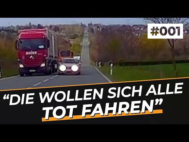 (Sehr) Riskantes Überholen, Ausraster und vieles mehr! | GERMAN #Dashcam | #001