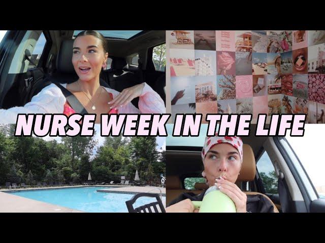 NURSE VLOG | last week of school, 12 hour shift, Zander’s graduation 🩺