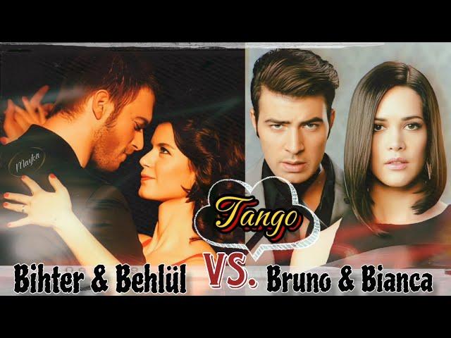 Tango Dance | Aşk-ı Memnu Vs. Pasión Prohibida | Bihter & Behlül | Bruno & Bianca.