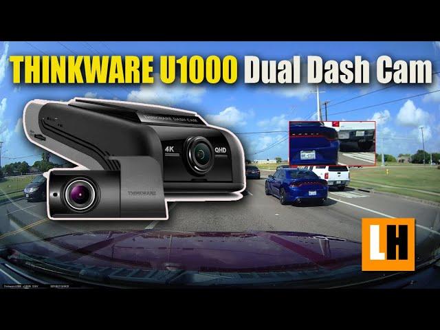 THINKWARE U1000 Dual Dash Cam 4K - Features, Setup, Video Quality Compared to Viofo A129 Pro Duo