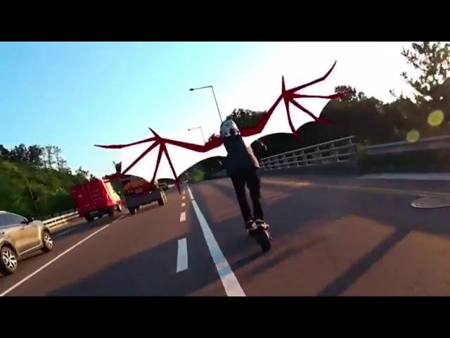 120 km/h en Trottinette électrique