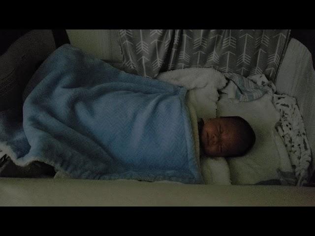Atticus baby sounds while sleeping